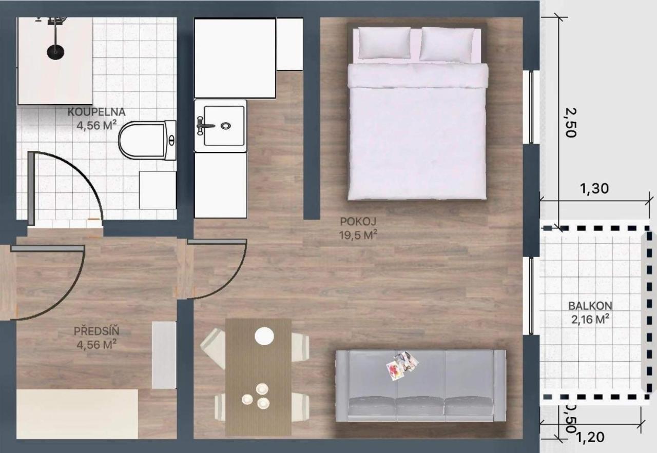 Krusne Hory - Klinovec 2 Km- Jachymov 2-4 Osoby Apartman Kültér fotó